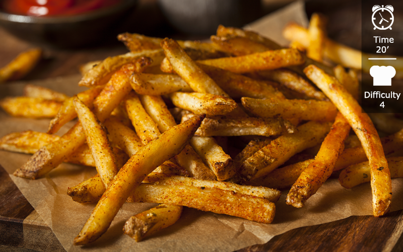 Fried potatoes - Hellenic Fine Oils